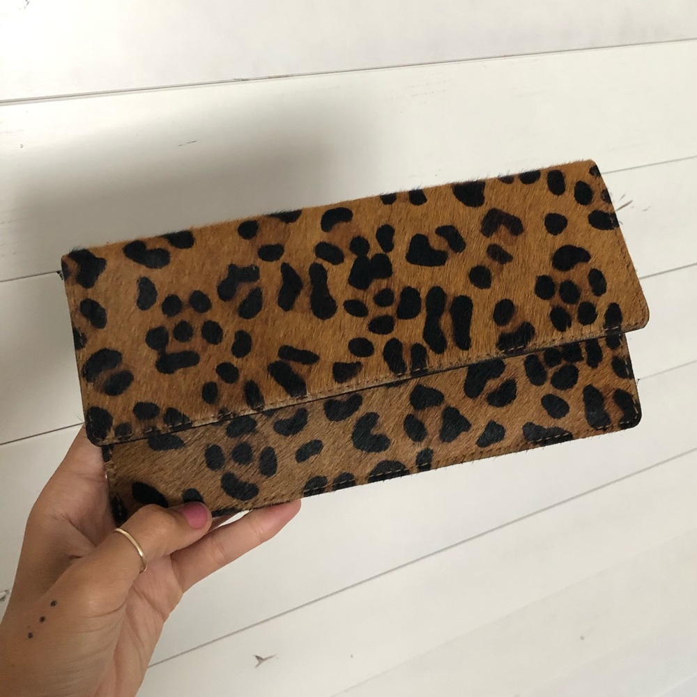 Leopard Fur Clutch
